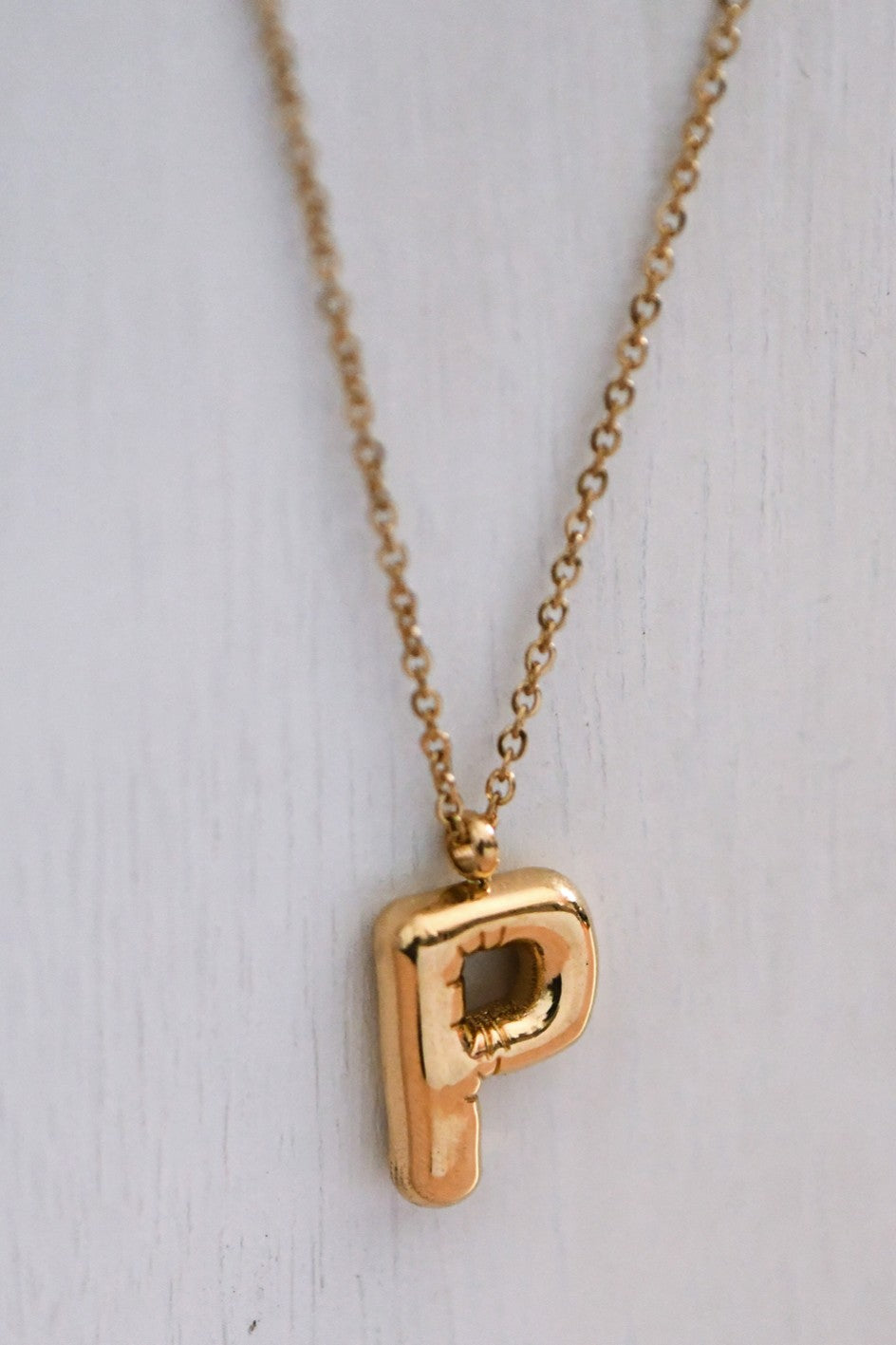 Chunky Initial Necklace