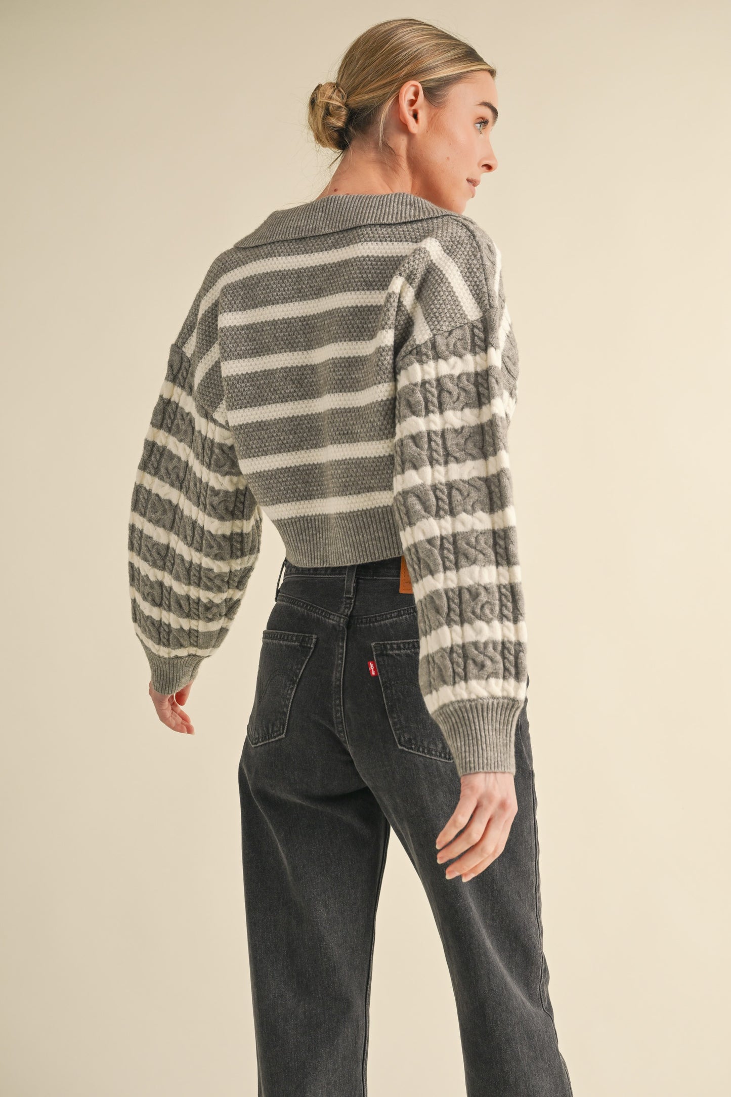 Luna Stripe Sweater