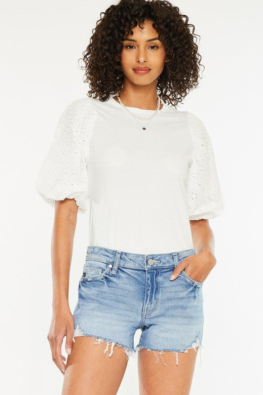 Blue Sky Denim Shorts