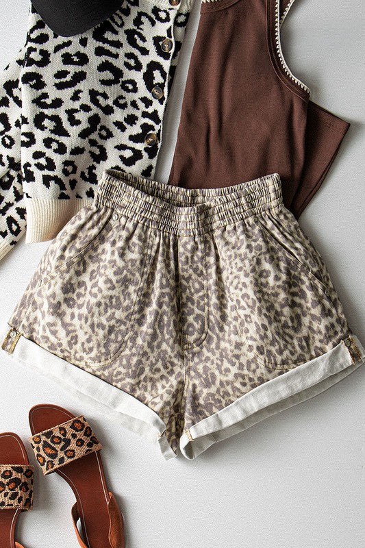 Leopard Shorts