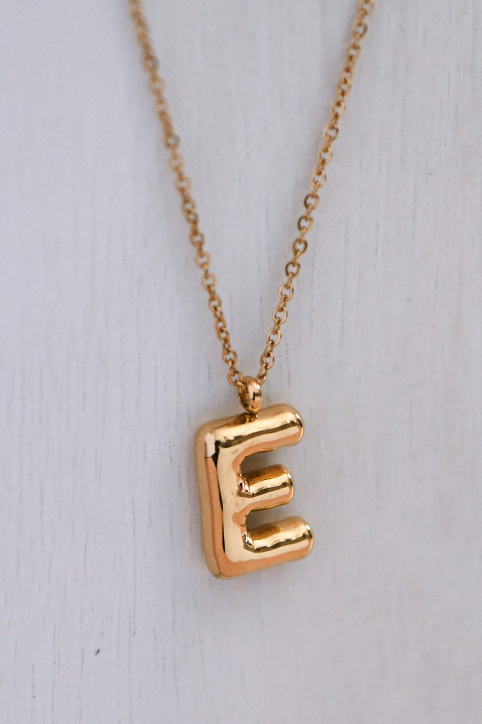 Chunky Initial Necklace