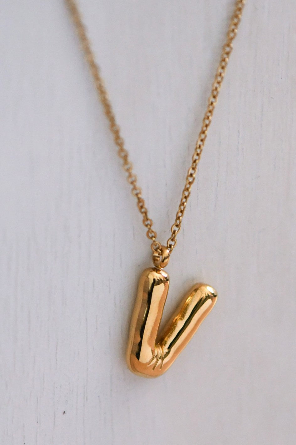 Chunky Initial Necklace