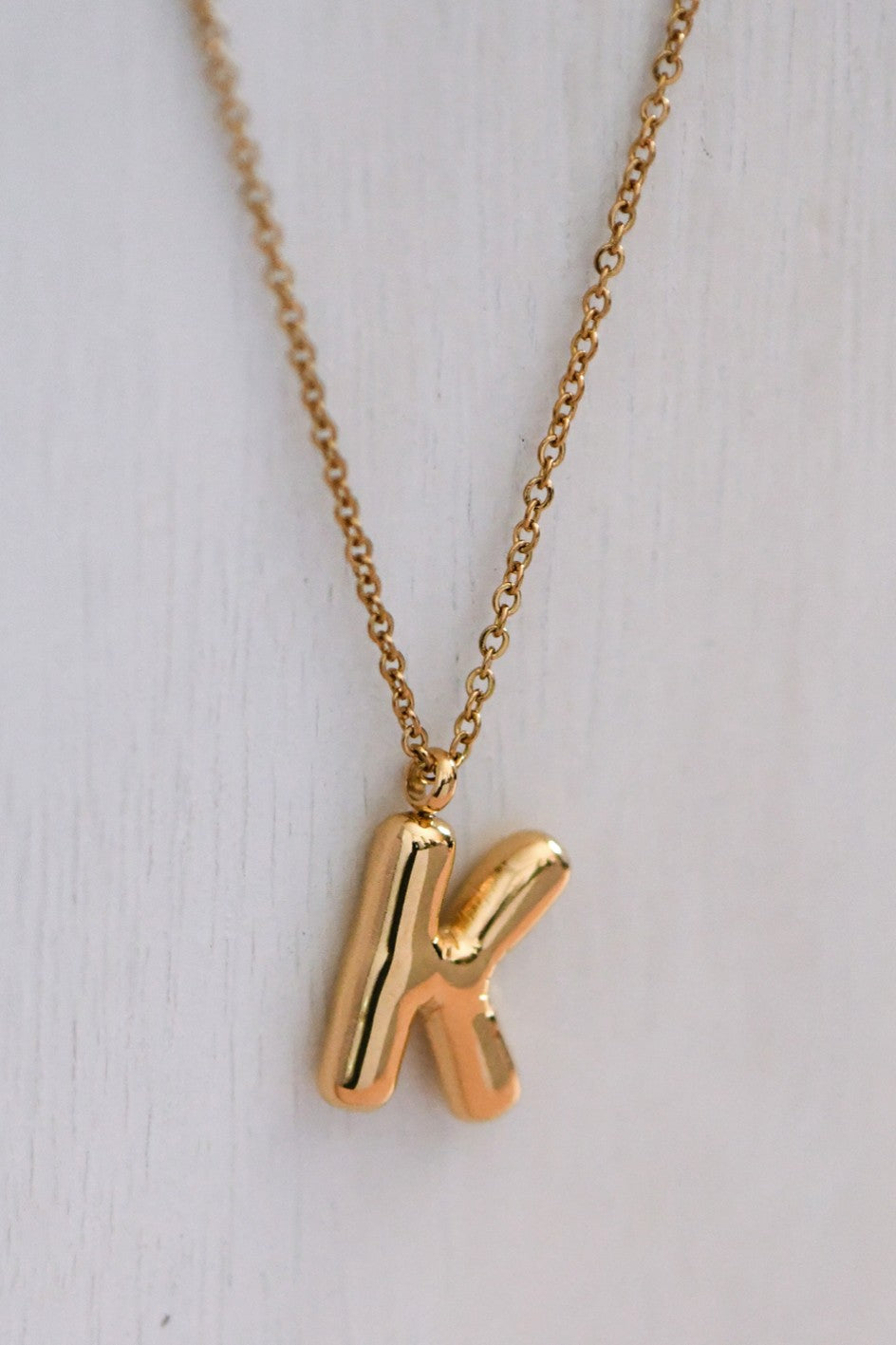Chunky Initial Necklace