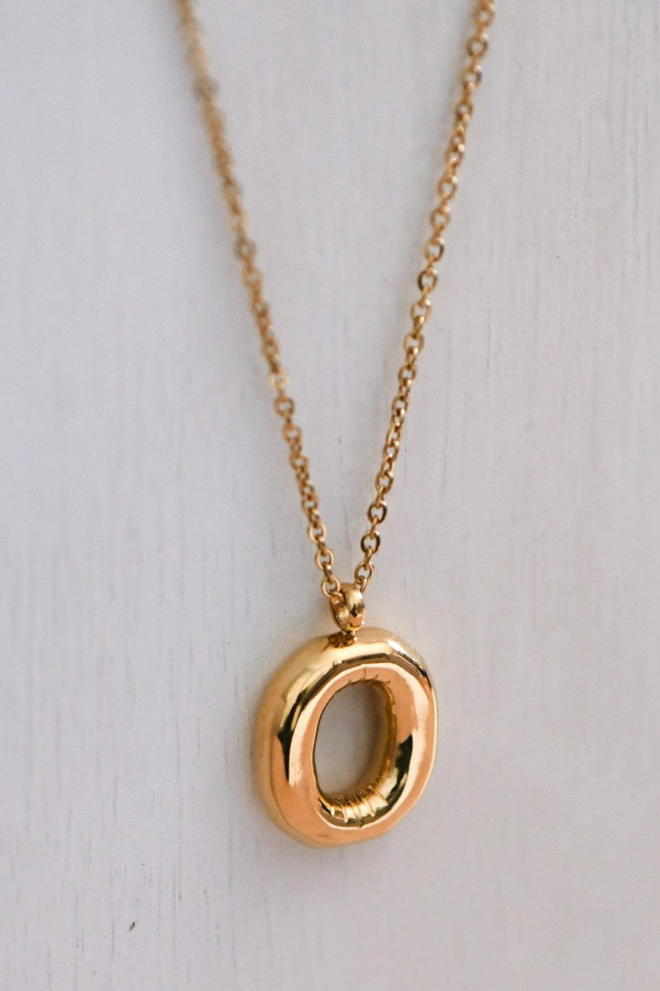 Chunky Initial Necklace