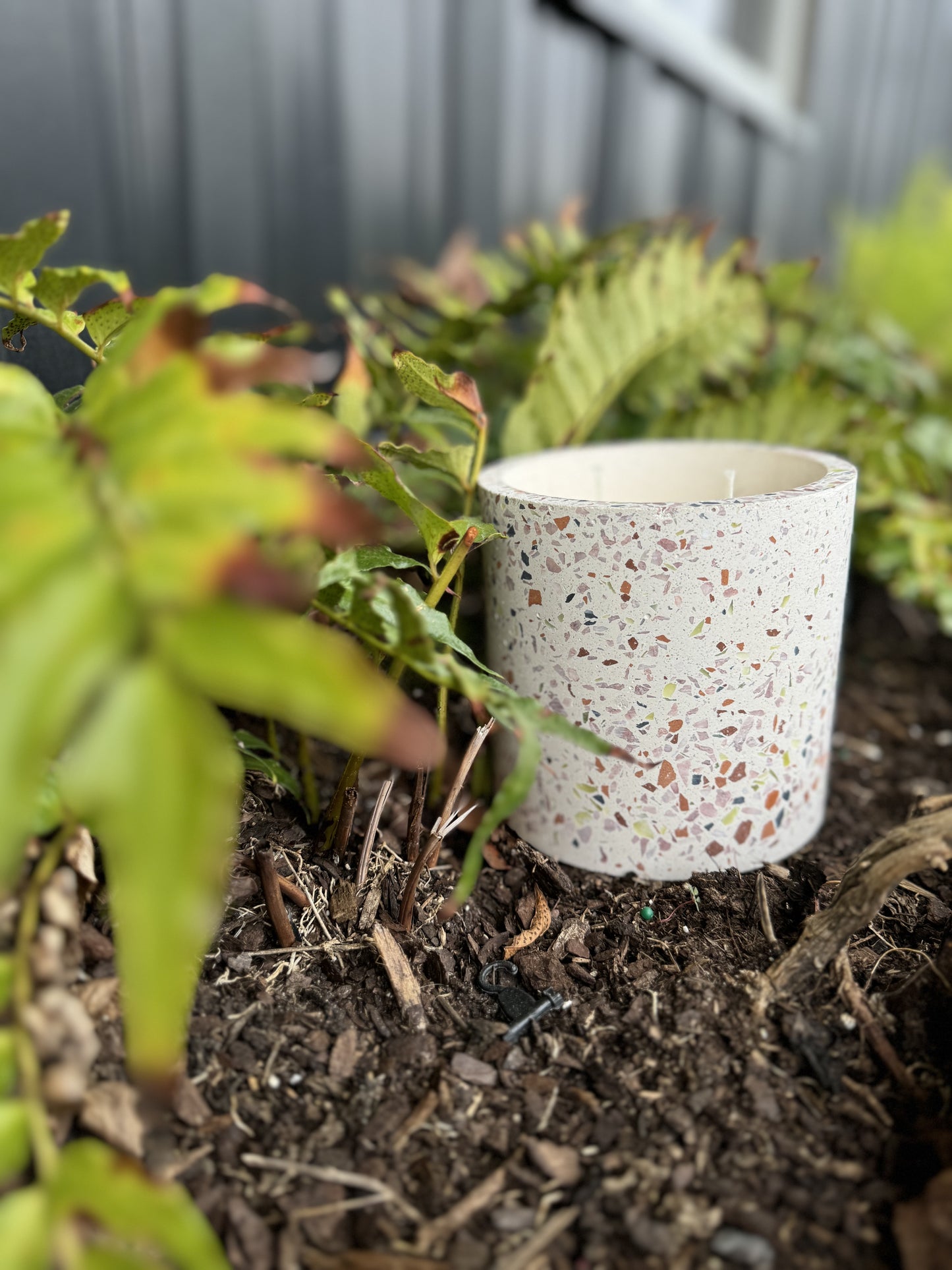 Terrazzo Planter Candle