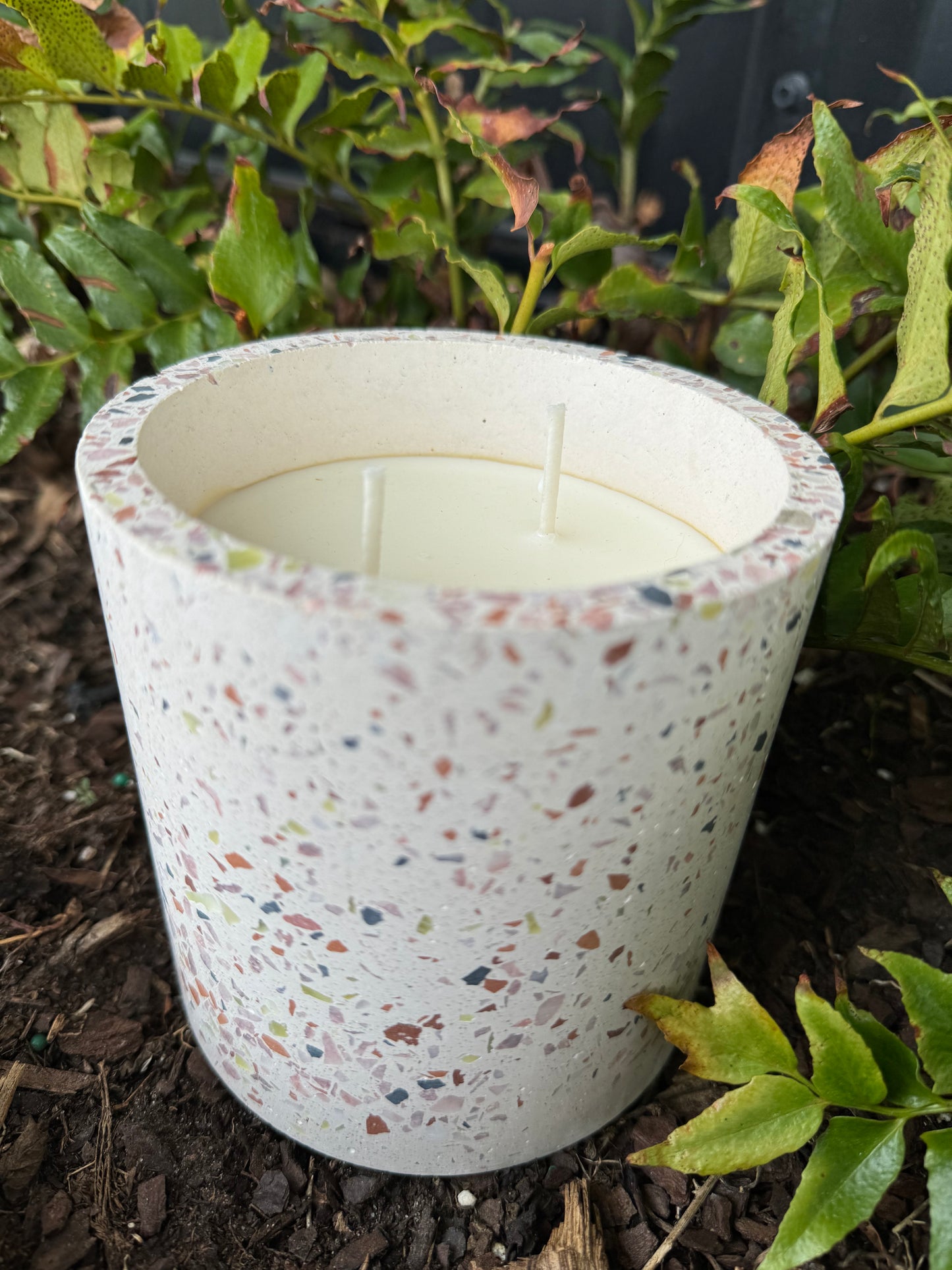 Terrazzo Planter Candle