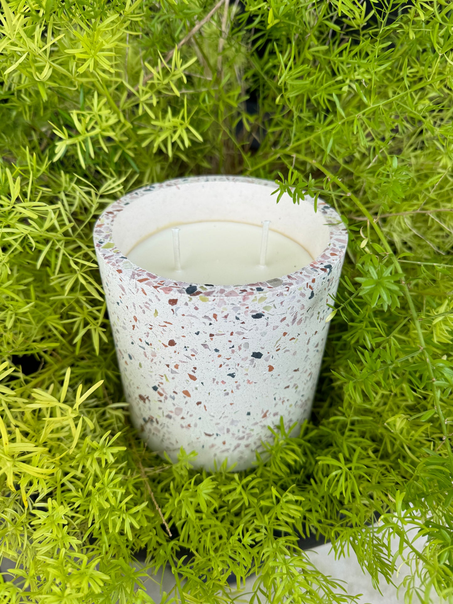 Terrazzo Planter Candle