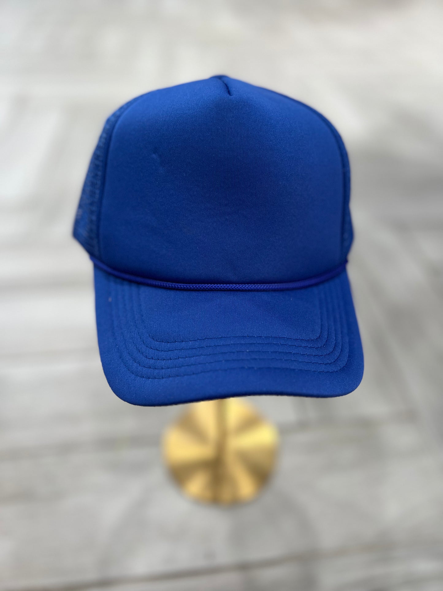 Royal Blue Trucker Hat