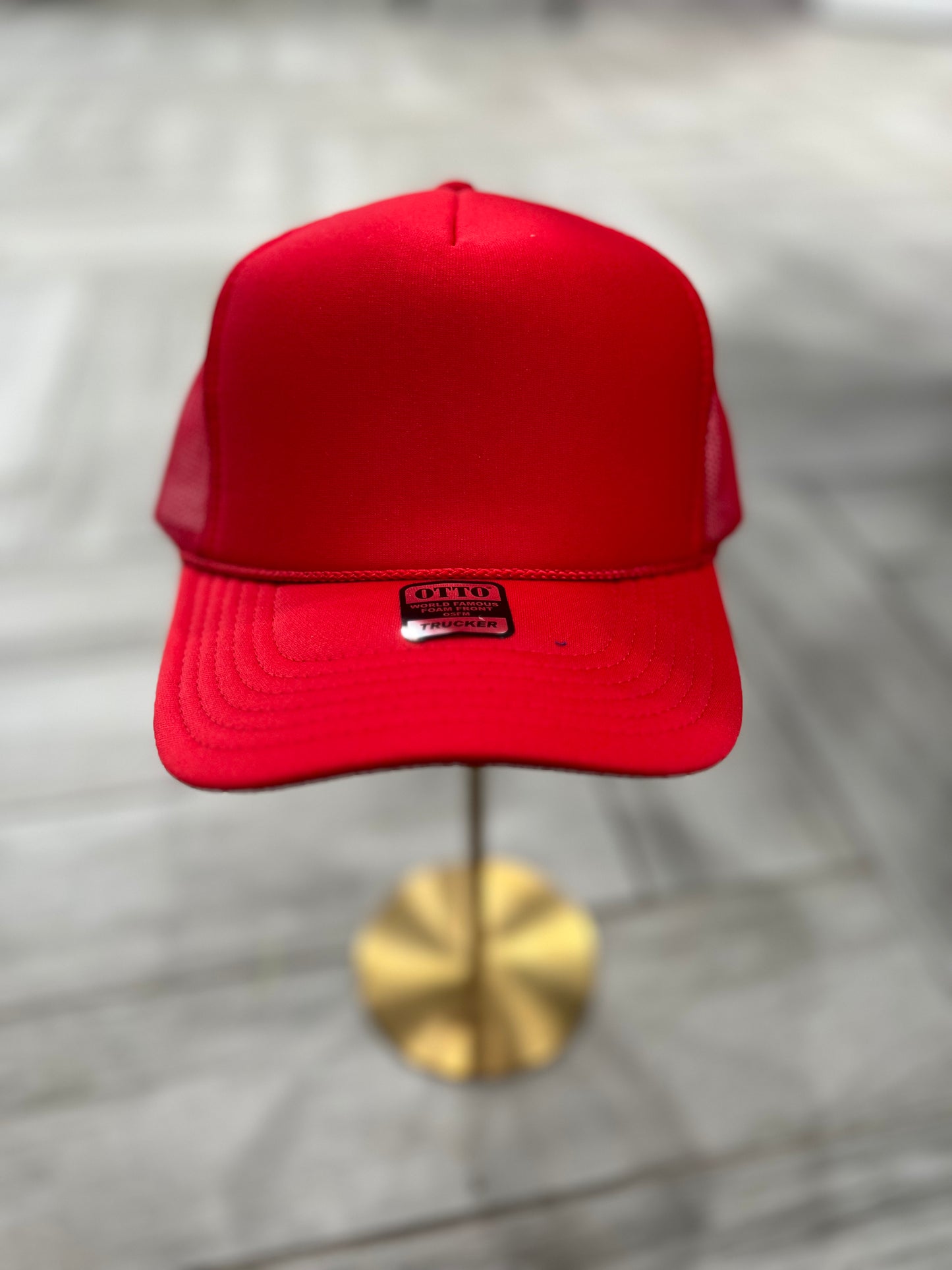 Red Trucker Hat