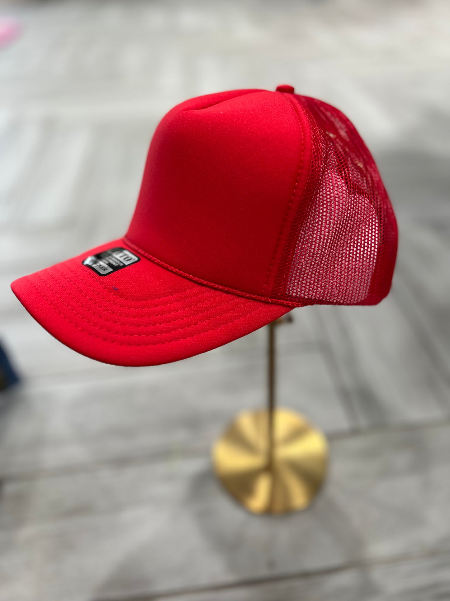 Red Trucker Hat