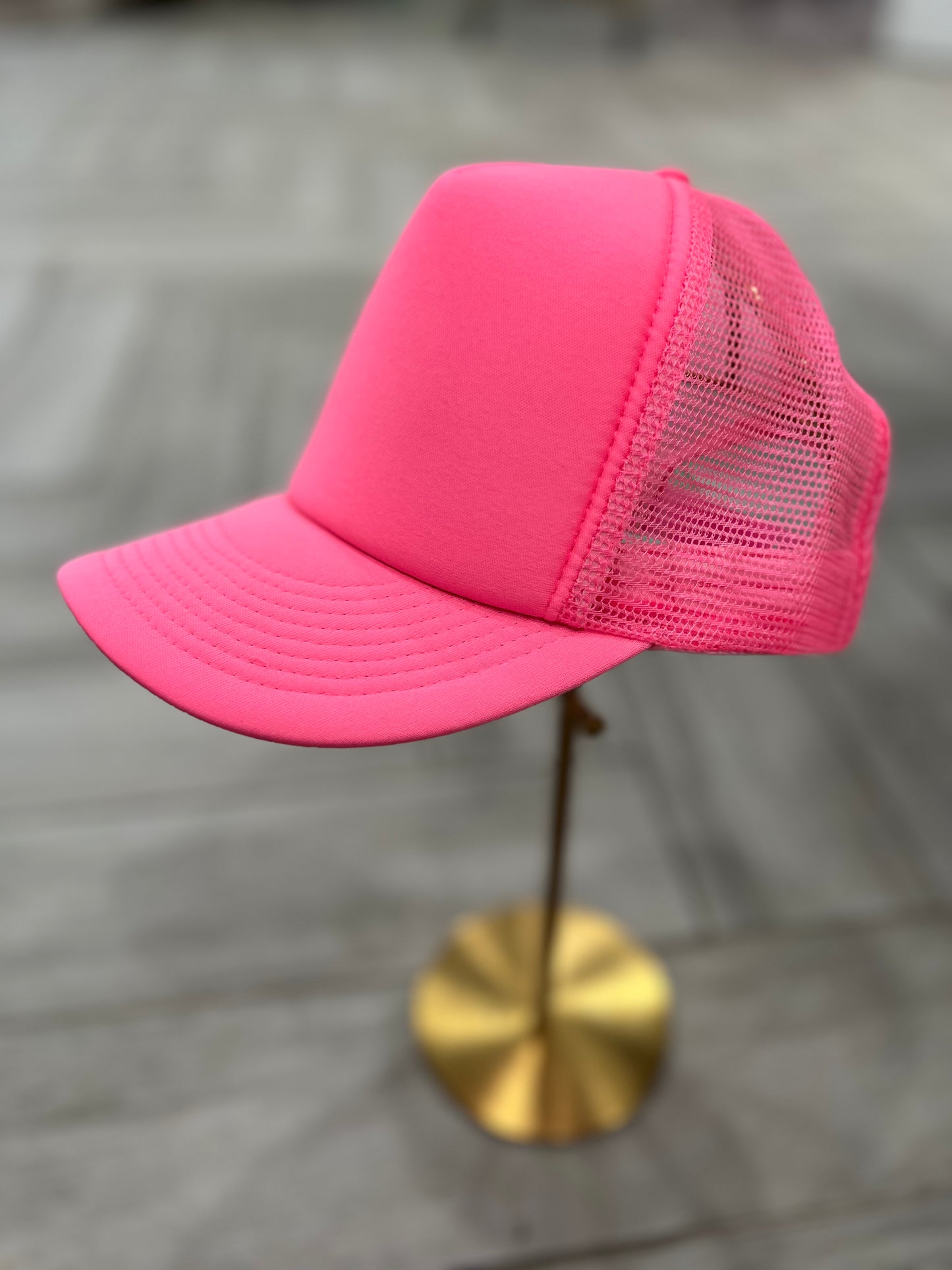 Hot Pink Trucker Hat