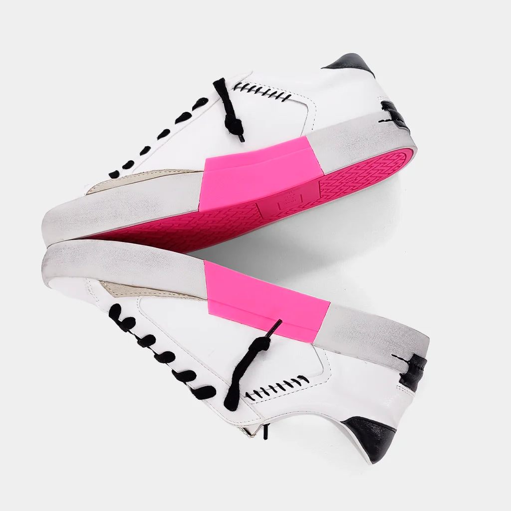 Ruby-Black & White Sneaker