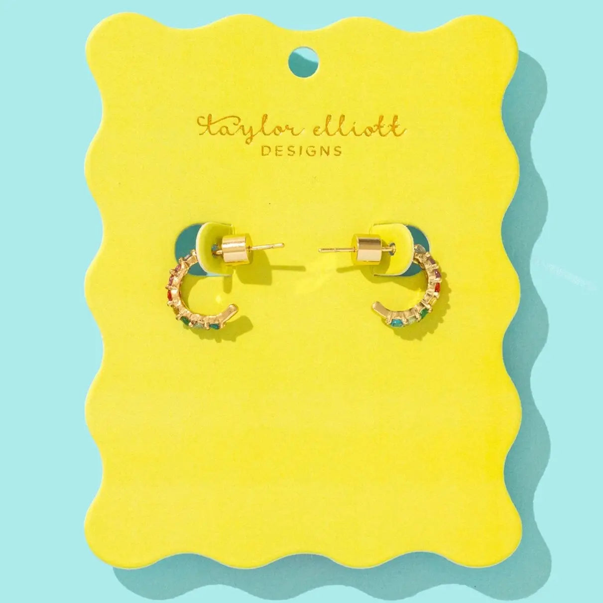 Hallie Huggie Earrings