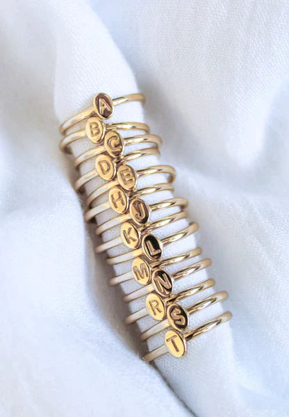 Kinsey Initial Ring