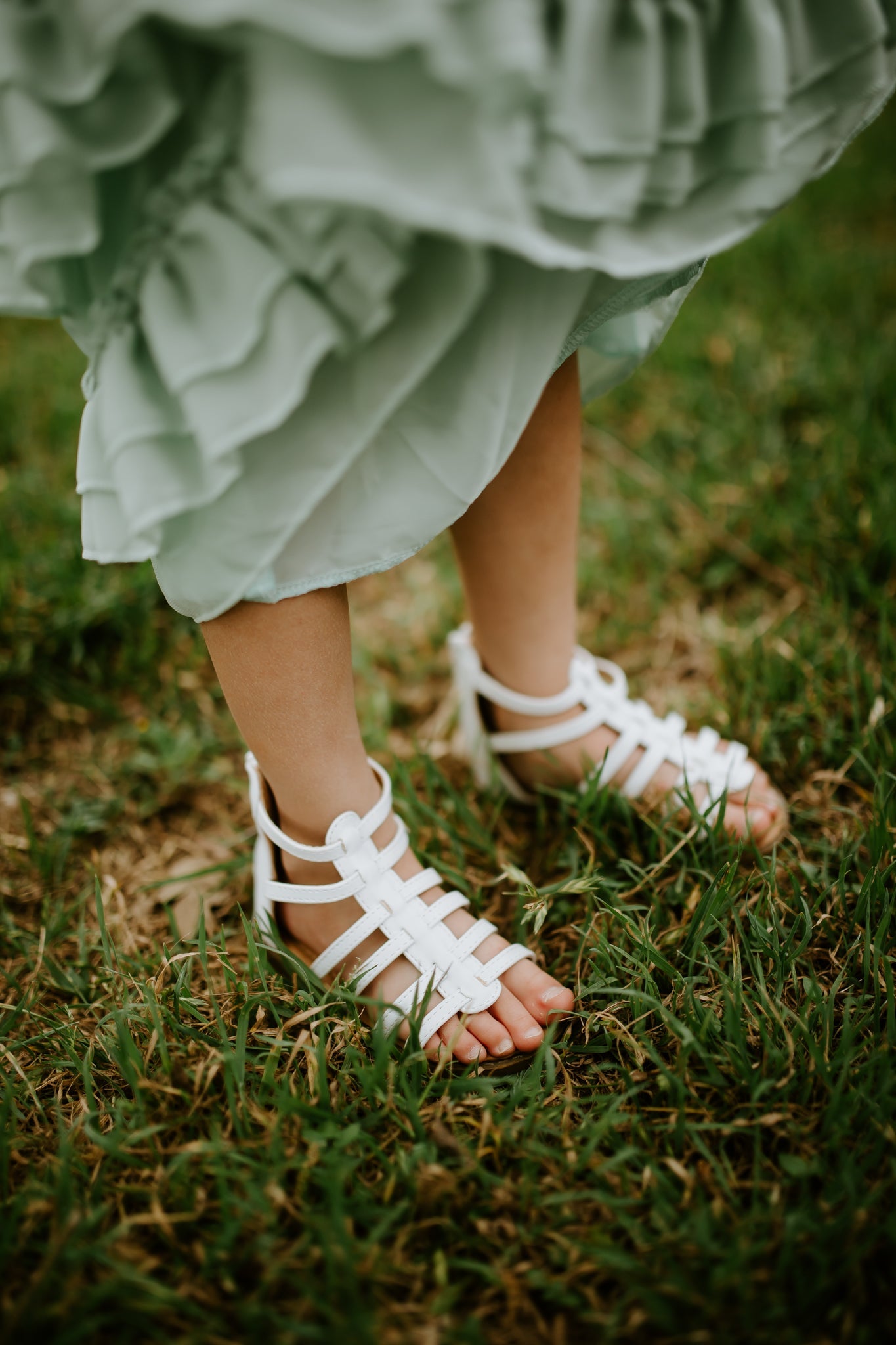 Toddler White Sandal