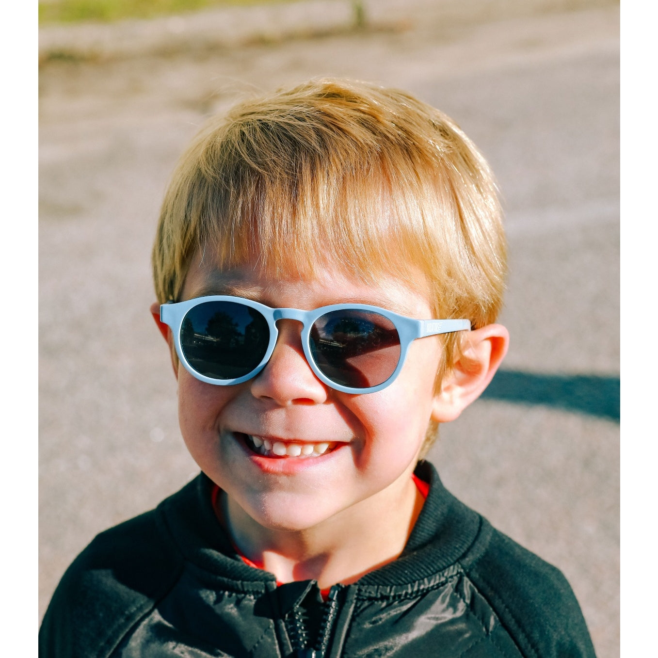 Up in the Air Blue Keyhole Kids Sunglasses