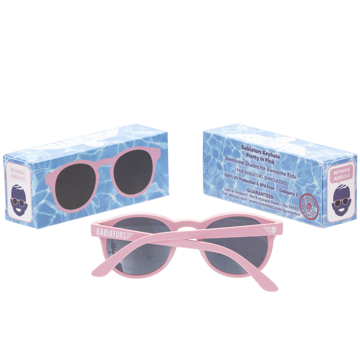 Pretty in Pink Keyhole Kids Sunglasses