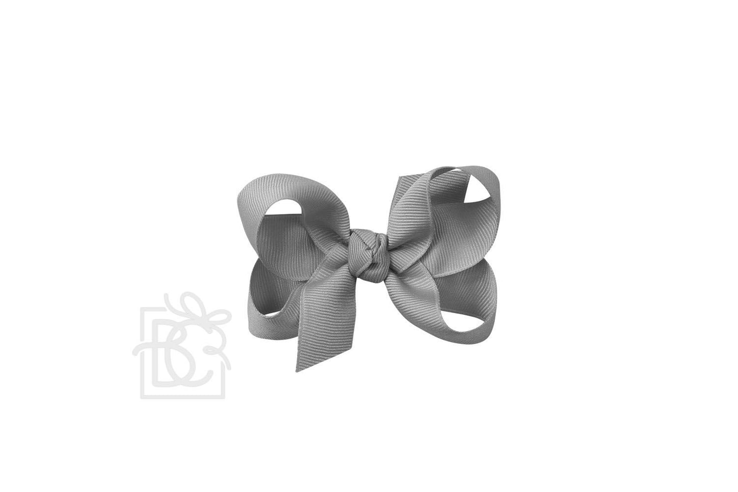 MEDIUM SIGNATURE GROSGRAIN DOUBLE KNOT BOW ON CLIP (3.5")