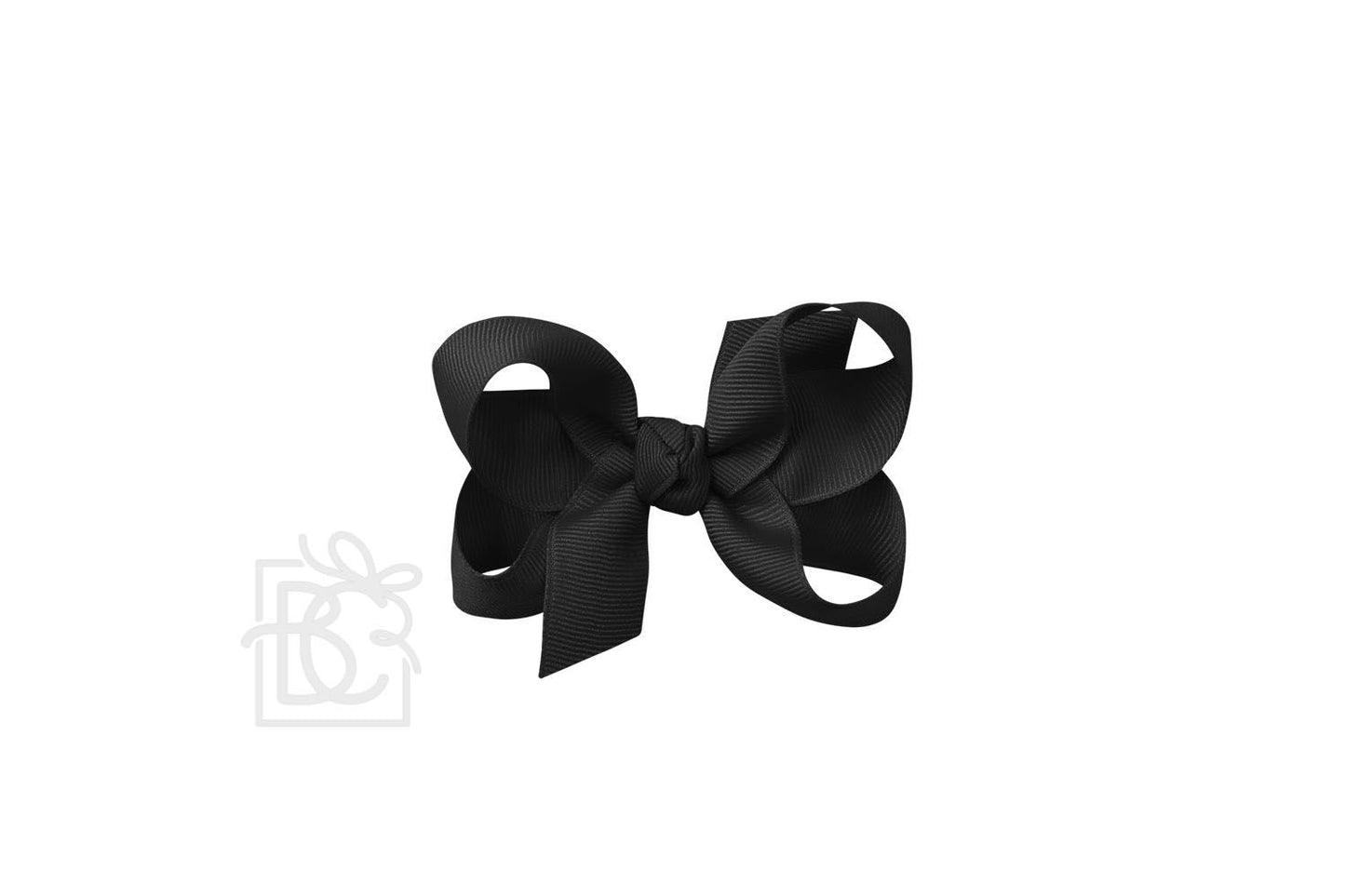 MEDIUM SIGNATURE GROSGRAIN DOUBLE KNOT BOW ON CLIP (3.5")