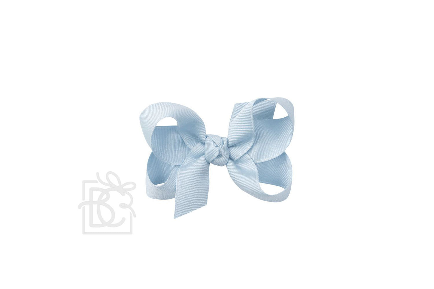 MEDIUM SIGNATURE GROSGRAIN DOUBLE KNOT BOW ON CLIP (3.5")