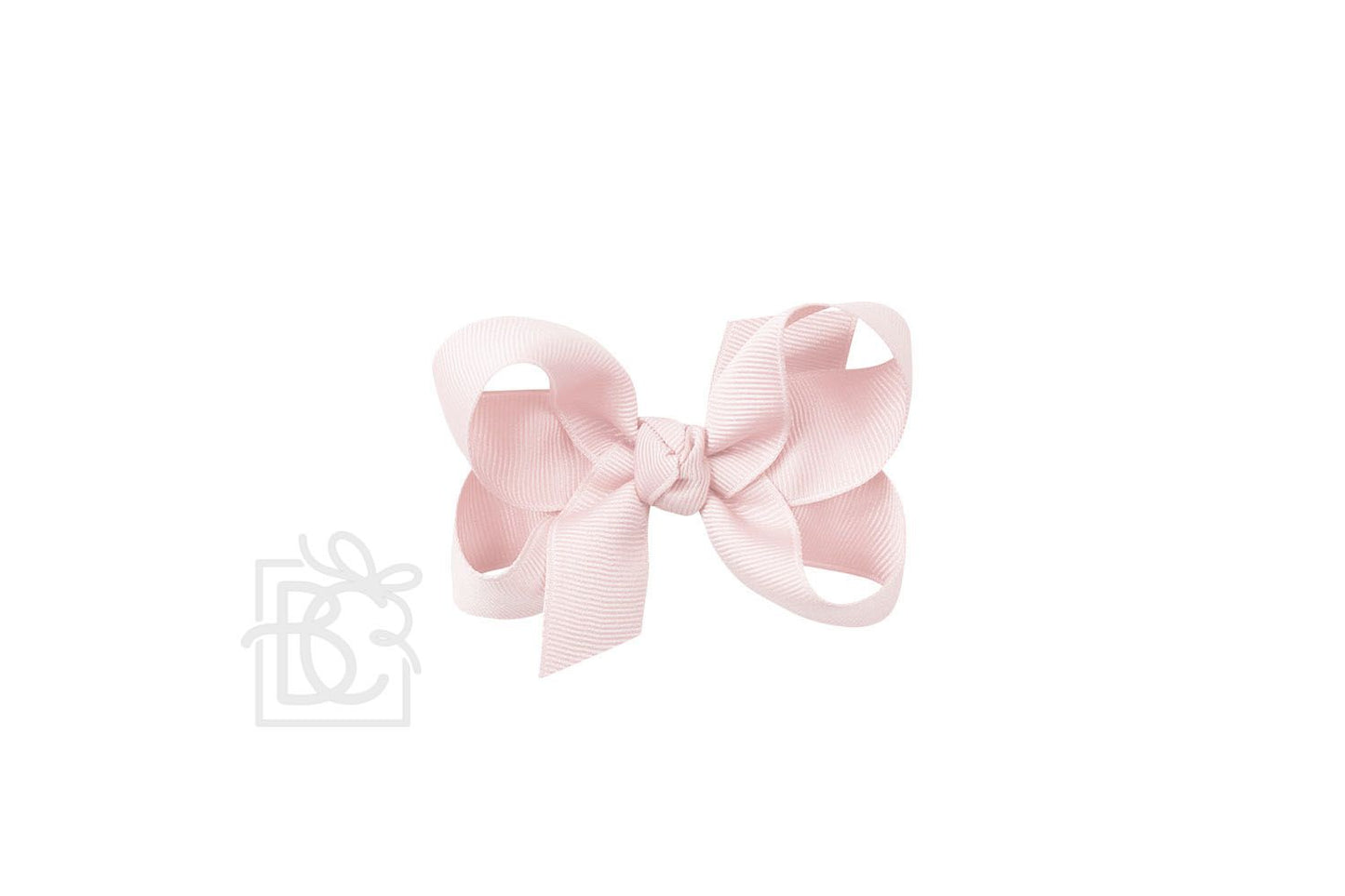 MEDIUM SIGNATURE GROSGRAIN DOUBLE KNOT BOW ON CLIP (3.5")