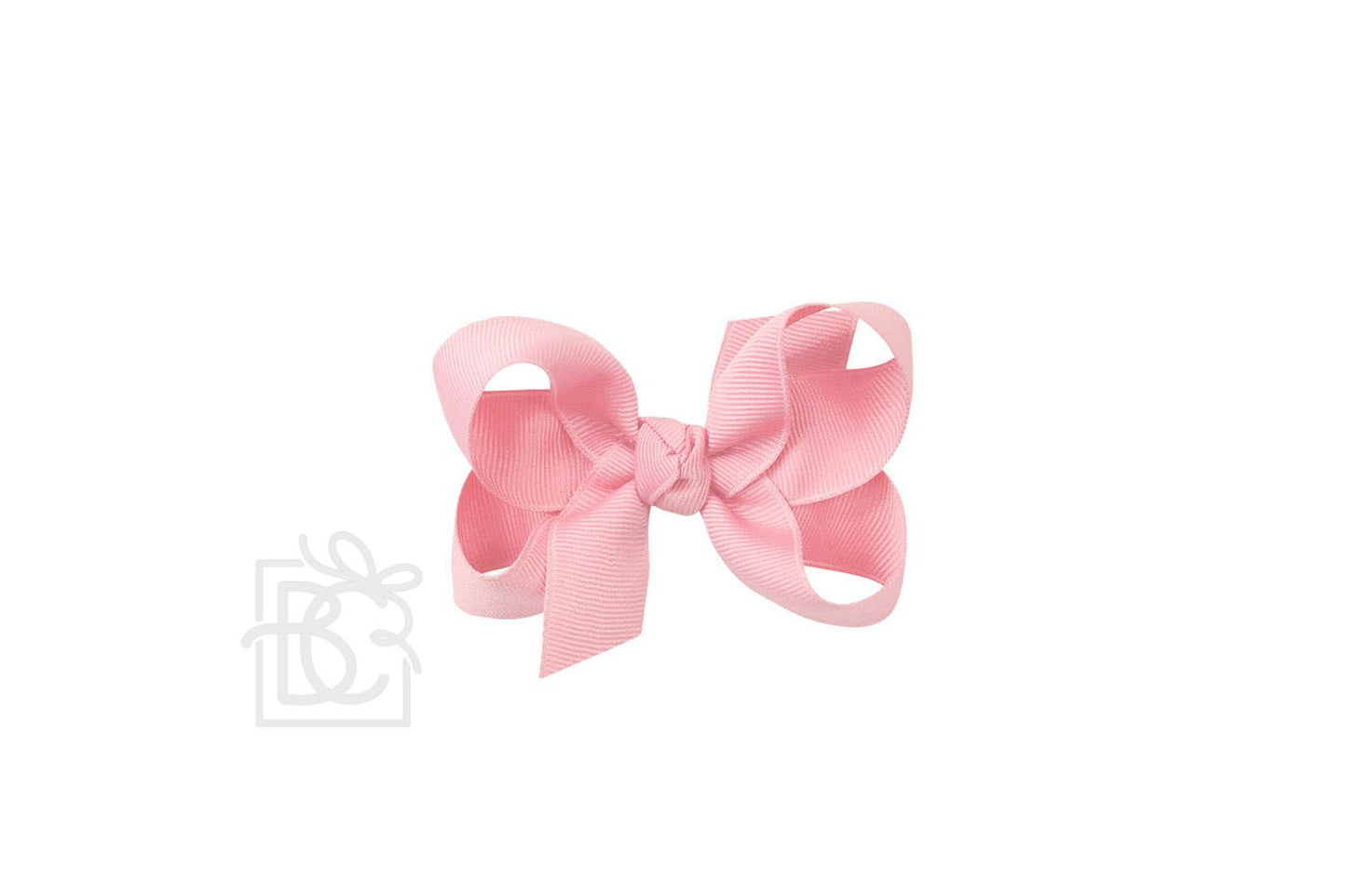 MEDIUM SIGNATURE GROSGRAIN DOUBLE KNOT BOW ON CLIP (3.5")