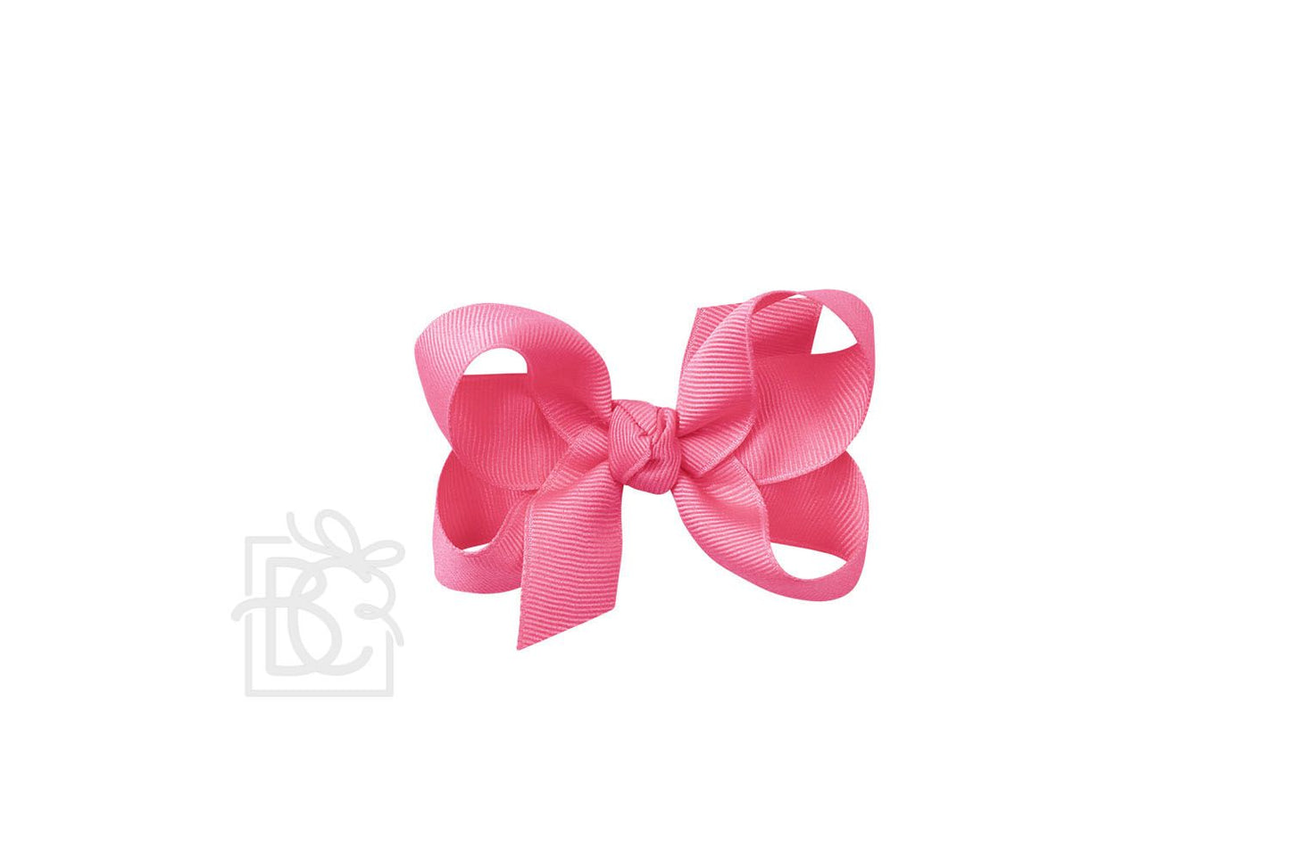 MEDIUM SIGNATURE GROSGRAIN DOUBLE KNOT BOW ON CLIP (3.5")
