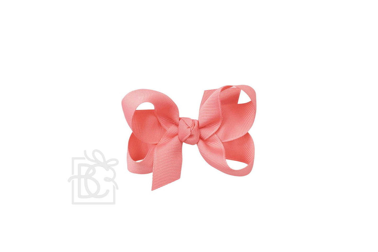 MEDIUM SIGNATURE GROSGRAIN DOUBLE KNOT BOW ON CLIP (3.5")