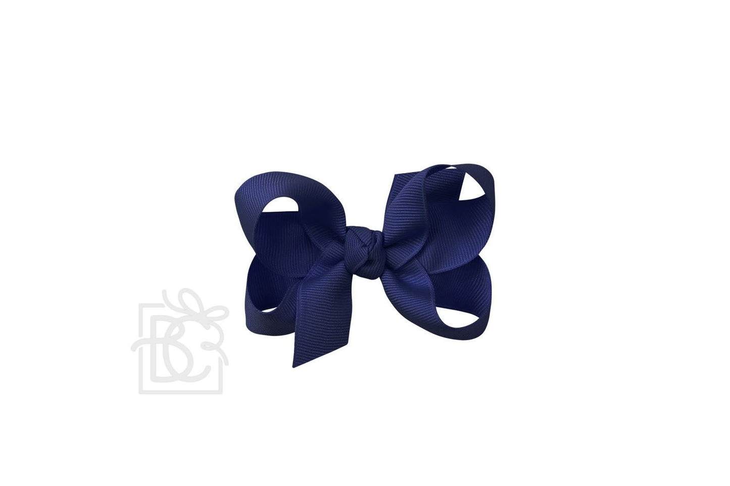 MEDIUM SIGNATURE GROSGRAIN DOUBLE KNOT BOW ON CLIP (3.5")