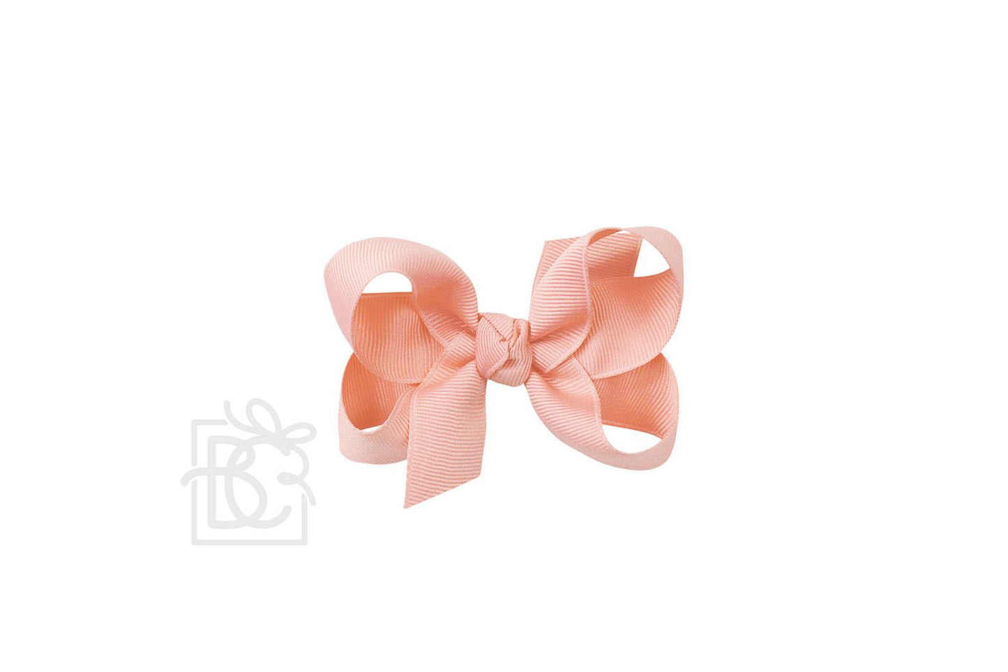 MEDIUM SIGNATURE GROSGRAIN DOUBLE KNOT BOW ON CLIP (3.5")