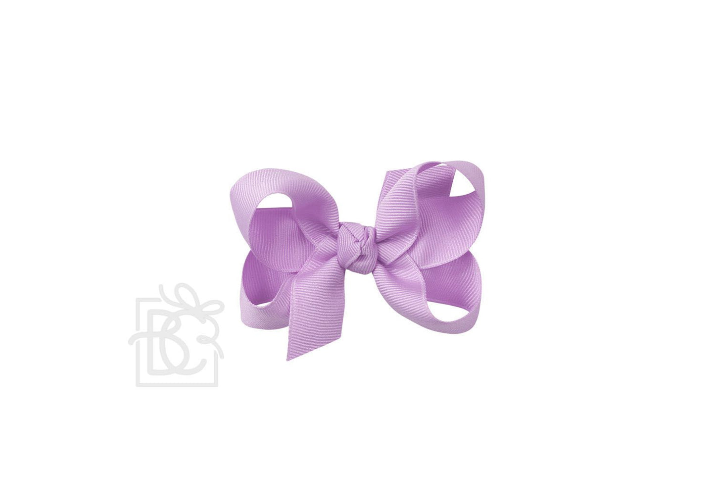 MEDIUM SIGNATURE GROSGRAIN DOUBLE KNOT BOW ON CLIP (3.5")