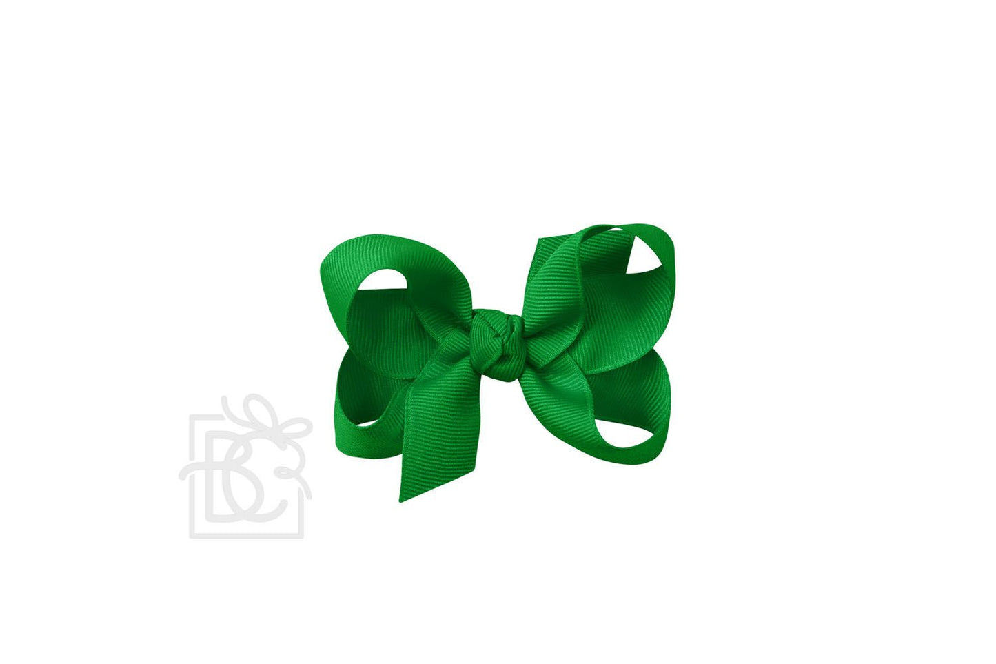 MEDIUM SIGNATURE GROSGRAIN DOUBLE KNOT BOW ON CLIP (3.5")