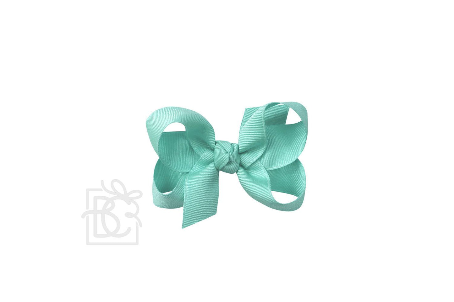 MEDIUM SIGNATURE GROSGRAIN DOUBLE KNOT BOW ON CLIP (3.5")