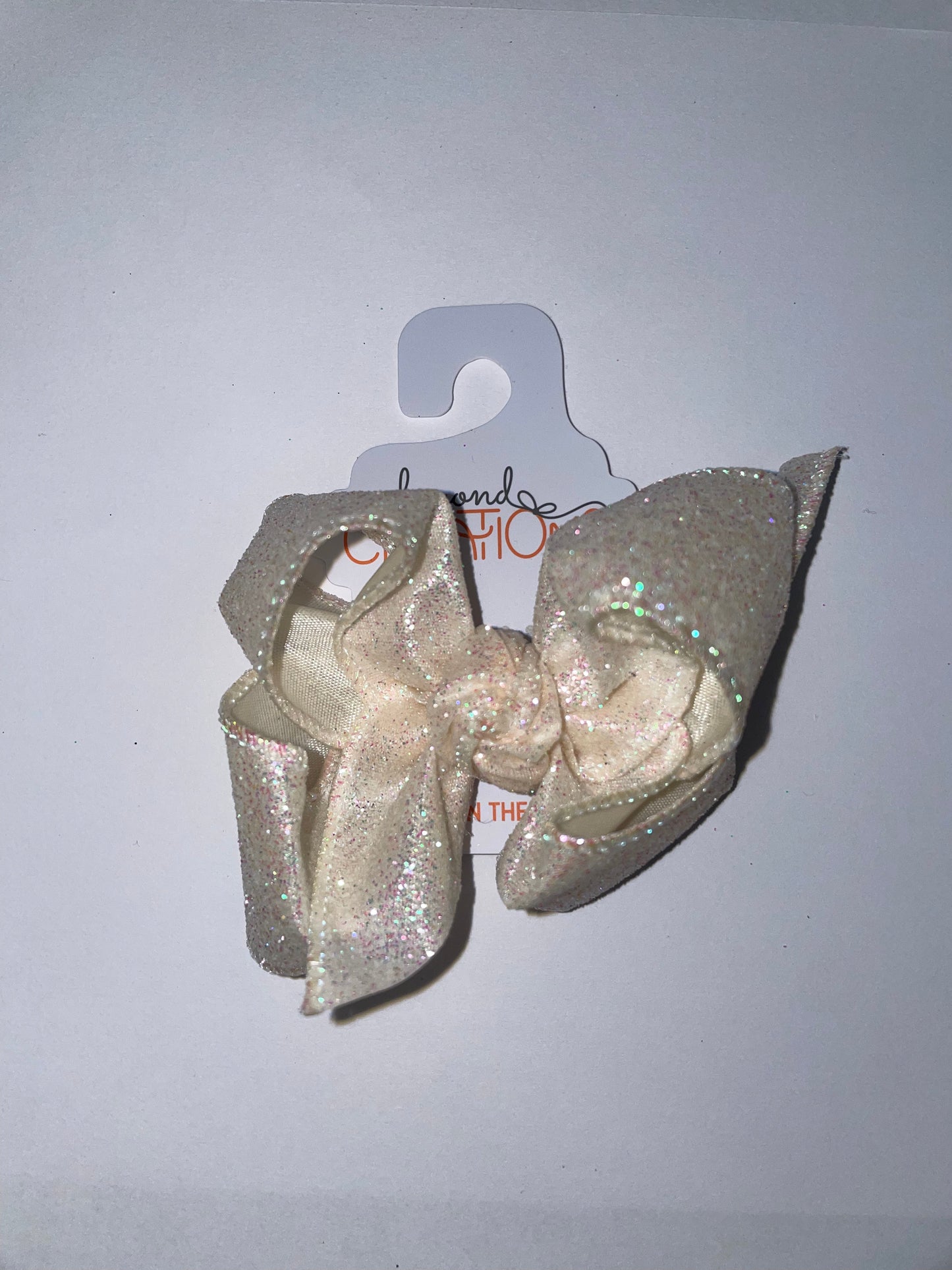 Medium Glitter Metallic Bow
