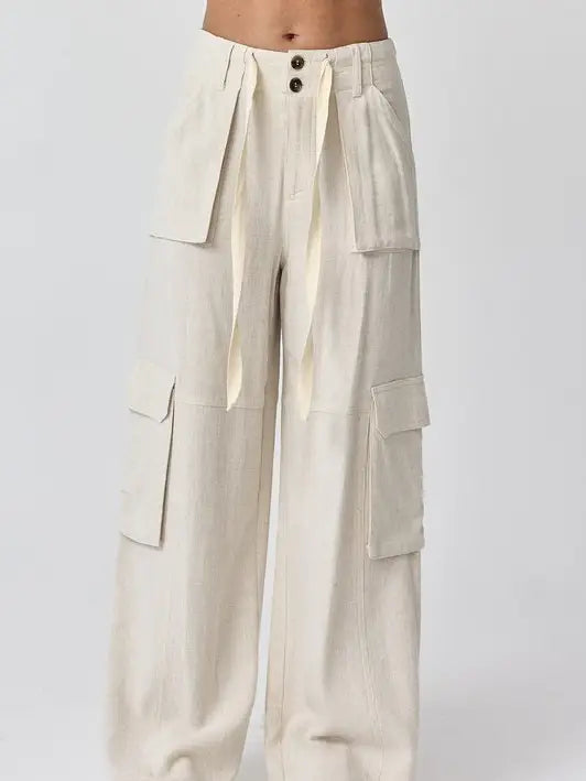 NB Maya Relaxed Fit Utility Wide-Leg Pants