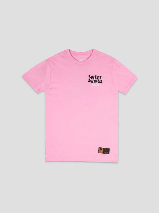 Griffey Jr. Sweet Swings Gummy Candy Youth T-Shirt - Pink
