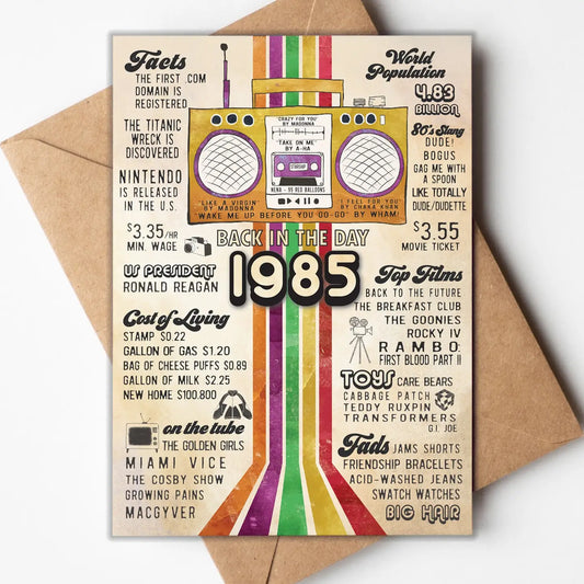 Back In the Day Cards