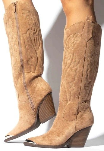 Metal Toe Western Boots
