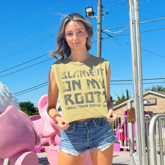 Blame It on My Root Tee
