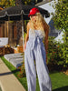 Seaside Stripe Smocked Jumpsuit