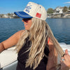 More Lake Days - Royal Blue Vintage Trucker Hat