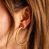Terry Hoop earrings