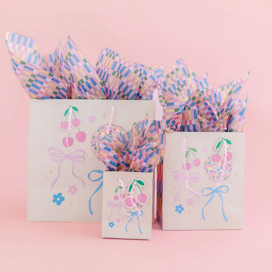 Disco Ball Bow Gif Bags