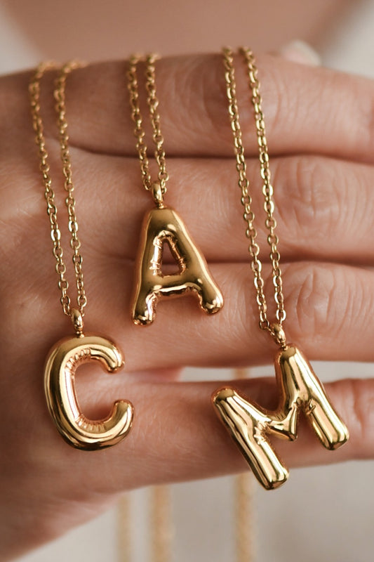 Chunky Initial Necklace