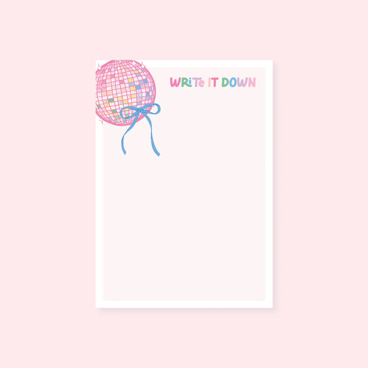 Write It Down Notepad