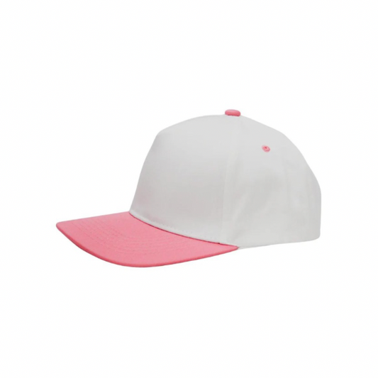 White & Pink Hat
