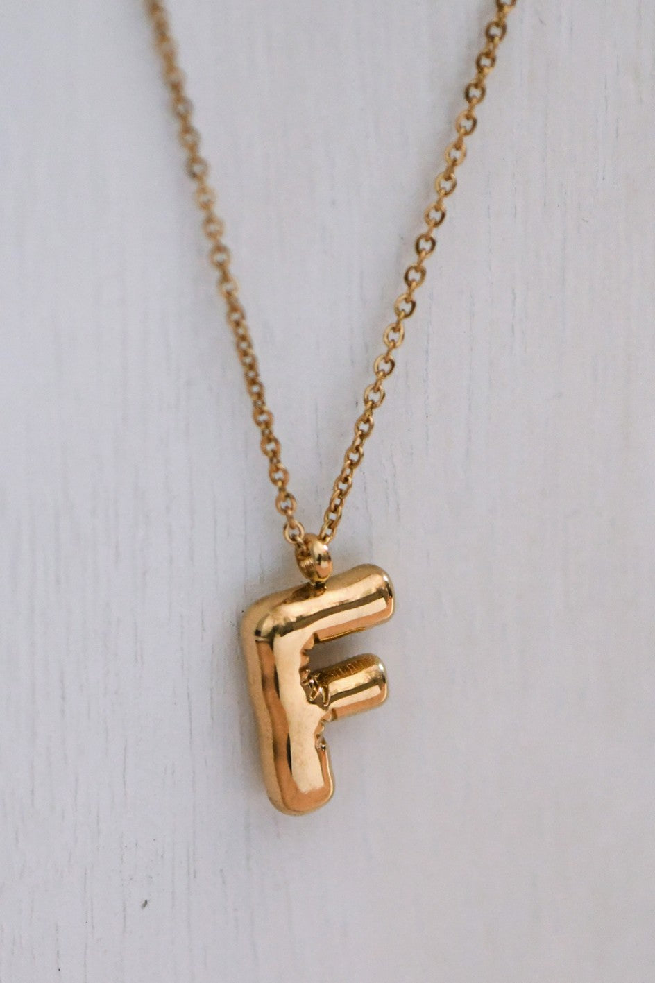 Chunky Initial Necklace