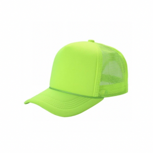 Neon Yellow Trucker Hat