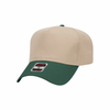 Khaki & Dark Green Hat