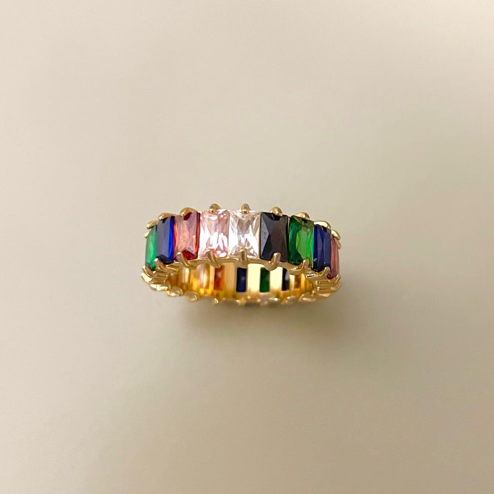 Waterproof Rainbow Ring